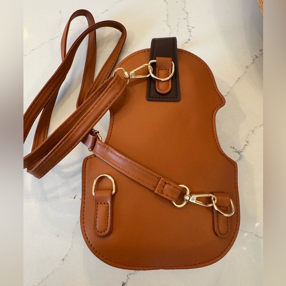Violin Style Purse Crossbody Bag - Picture 5 of 9